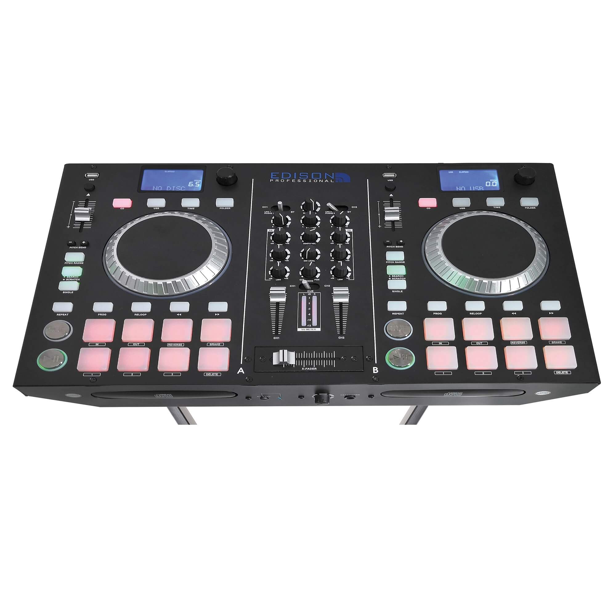Rent to Own Edison Professional 1200W Professional DJ System at Aaron