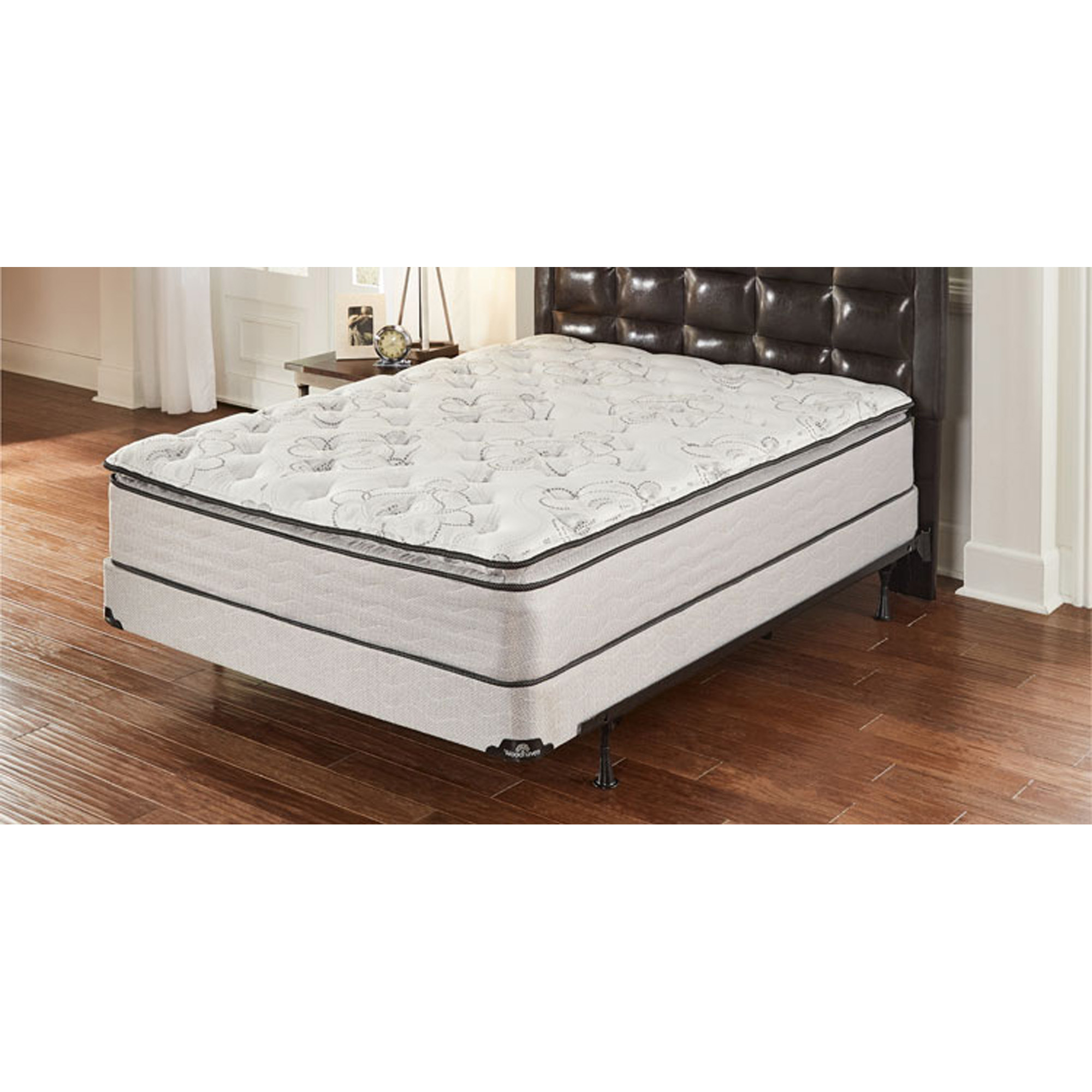 queen bed pillow top mattress